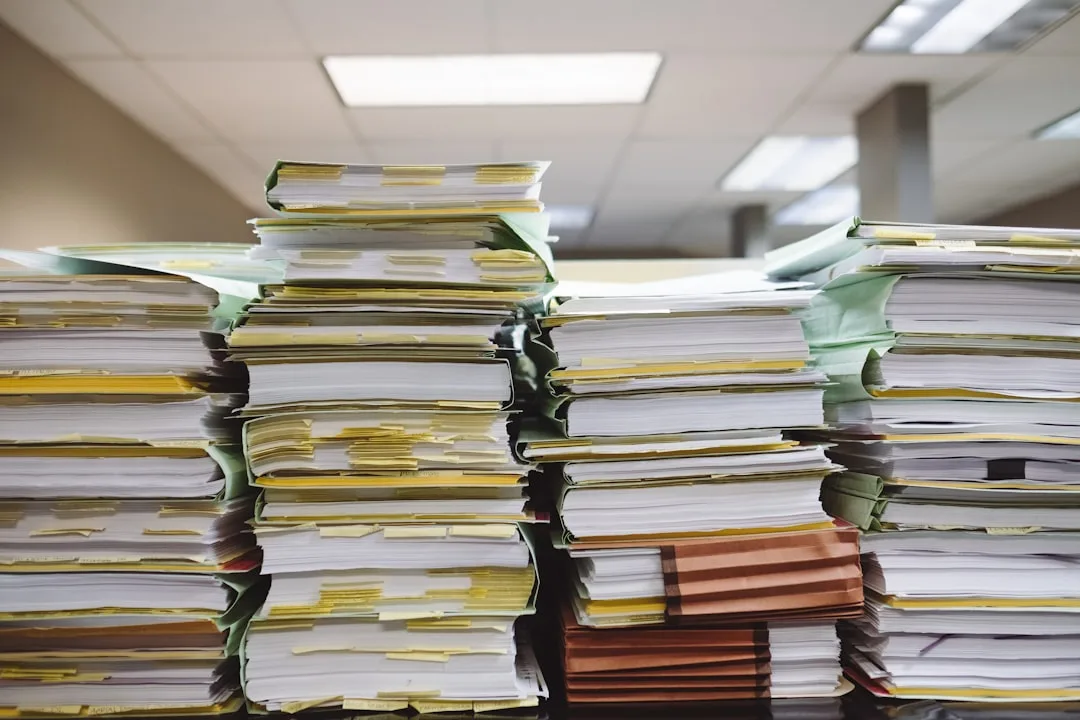 Farm records and EQIP practice documentation organized for NRCS verification