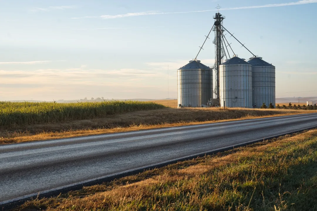 Historical corn and soybean price cycle phases with supply and demand drivers labeled